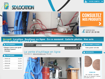 sd-location.com website preview