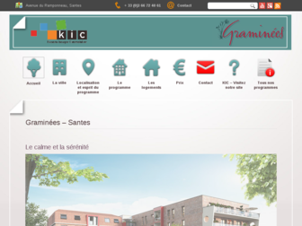 graminees-santes.immobilierneuf-kic.fr website preview