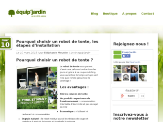 blog.equipjardin.com website preview