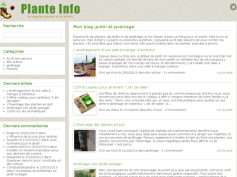 plante-info.com website preview