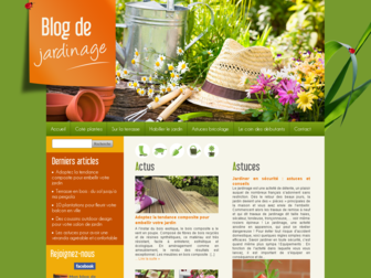 blog-de-jardinage.com website preview