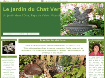 lejardinduchatvert.eklablog.com website preview