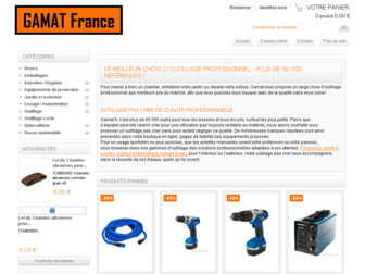 gamat.fr website preview