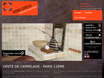 promo-carreau.com website preview