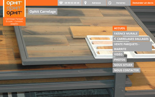 ophit.fr website preview
