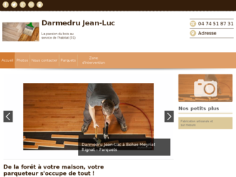 fabricant-parquet-ain.fr website preview