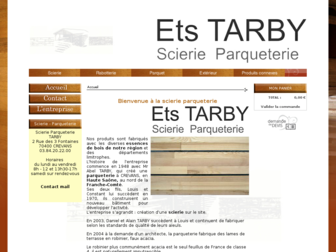 scierie-tarby.com website preview