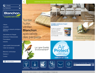 blanchon.com website preview