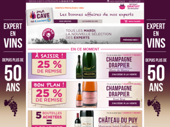vin.e-leclerc.com website preview