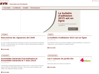 lesvinsnaturels.org website preview