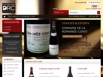 vin-drc.com website preview