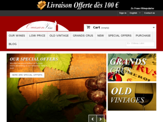 occasionvin.fr website preview