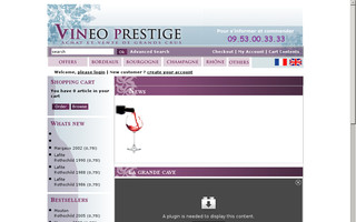 vineoprestige.com website preview