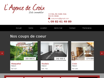 agence-de-croix.com website preview