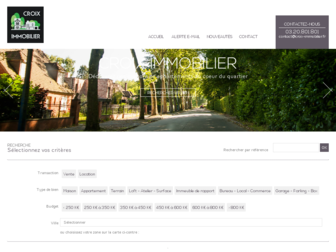 croix-immobilier.fr website preview