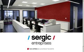 sergic-entreprises.com website preview