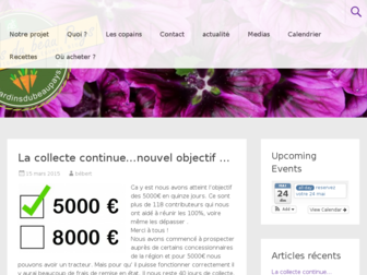 lesjardinsdubeaupays.fr website preview