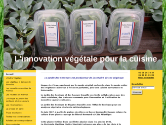 lejardindessenteurs.jimdo.com website preview