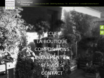 la-fontaine-fleurie.fr website preview