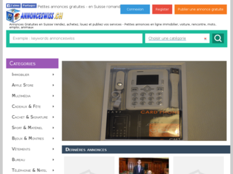 annonceswiss.ch website preview