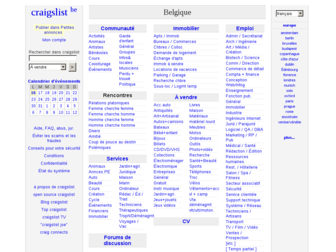 brussels.fr.craigslist.org website preview
