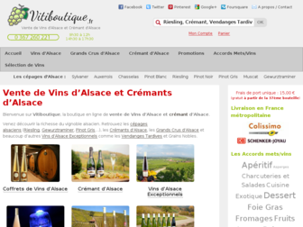 vitiboutique.fr website preview