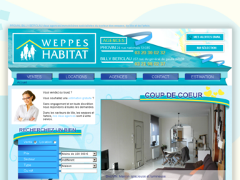 weppes-habitat.com website preview