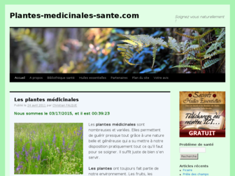 plantes-medicinales-sante.com website preview