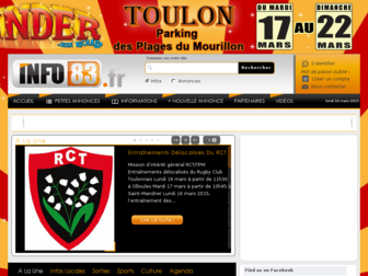 info83.fr website preview