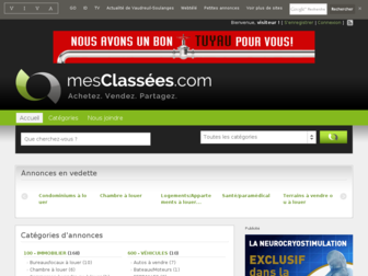 mesclassees.com website preview
