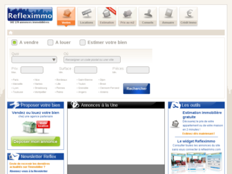 refleximmo.com website preview
