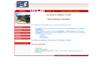 agence-immo.com website preview