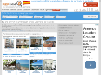 espagne.repimmo.com website preview