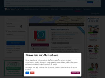 abcdent.pro website preview