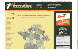 radiopetrin.fr website preview