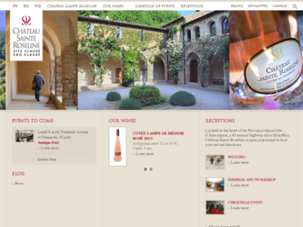 sainte-roseline.com website preview
