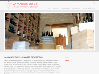 lamaisonduvin.fr website preview