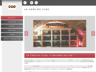 cave-du-clos-groslay.fr website preview
