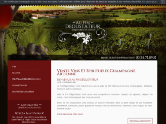 aufindegustateur.com website preview