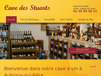 cave-des-stuarts.fr website preview