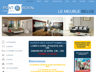 meublespontroyal.fr website preview