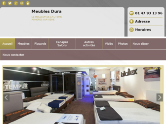 meubles-dura-asnieres-sur-seine.fr website preview