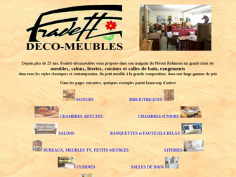 fradett-meubles.fr website preview