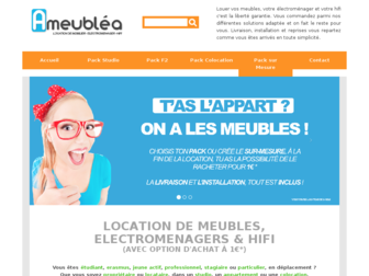 ameublea.fr website preview