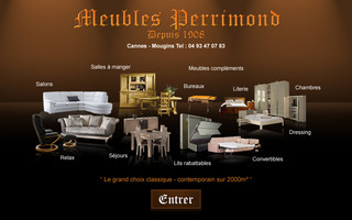 meubles-perrimond.com website preview