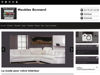 meubles-bonnard-crest.fr website preview