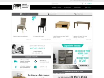 zago-store.com website preview