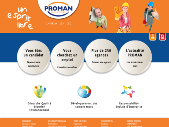 proman-interim.com website preview