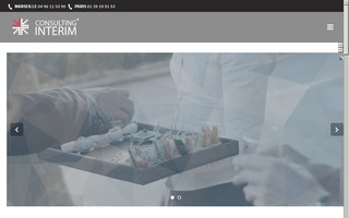 consulting-interim.fr website preview
