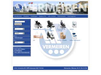 vermeiren.fr website preview